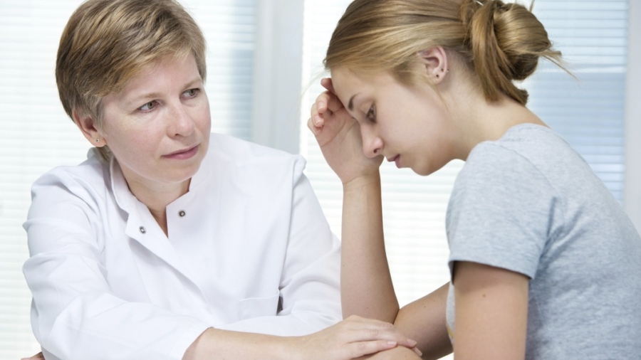 conversation with a therapist